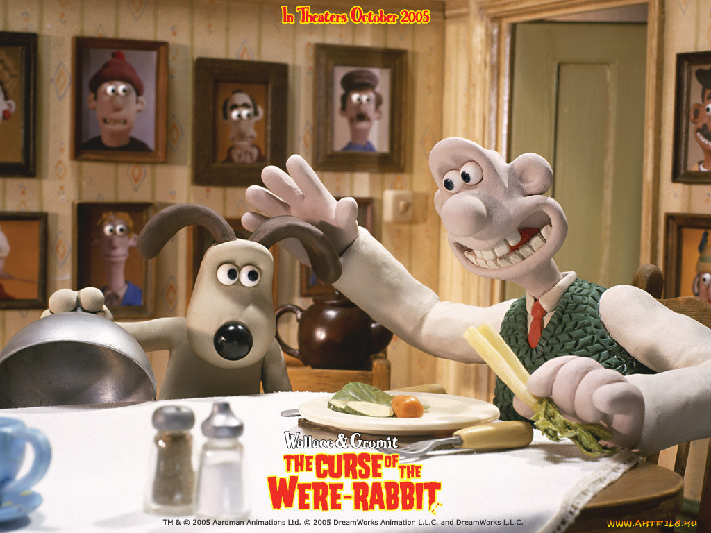 the, wallace, and, gromit, movie, curse, of, wererabbit, , in, were, rabbit